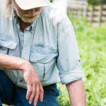 Richard checking watermelons square