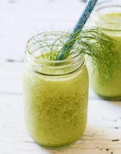 Fennel Frond and Pineapple Smoothie