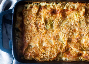 Potato and Leek Gratin