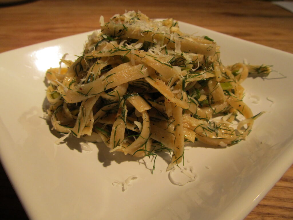Pasta with Golden Fennel