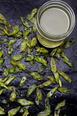 Candied Fennel Stalk & Fennel Simply Syrup