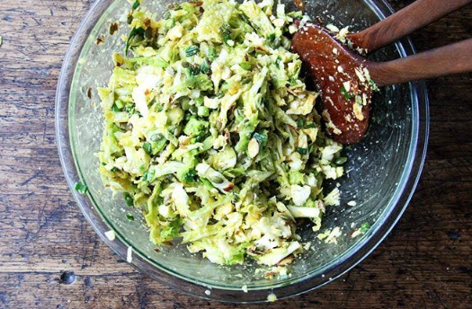 Broccoli & Cabbage Slaw with Miso-Carrot Dressing