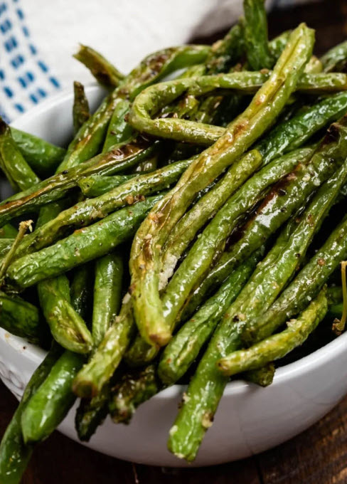 Garlic Roasted Green Beans