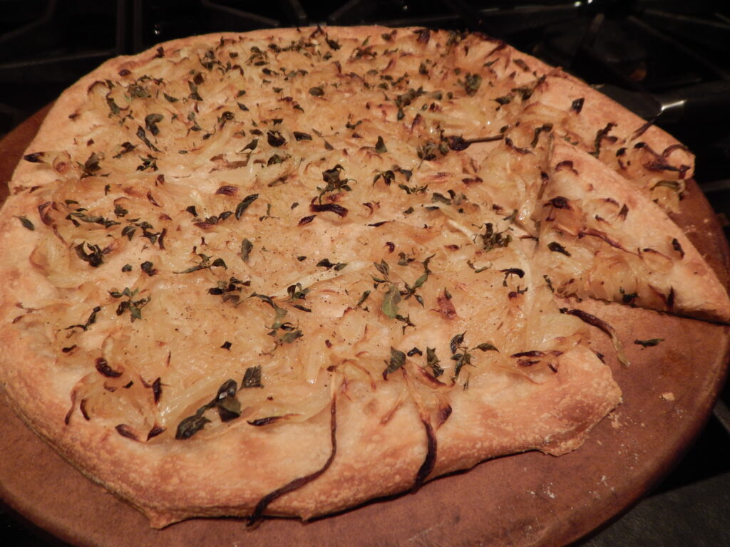 A Pizza in the Roman Way