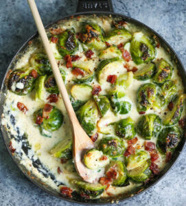 Brussels Sprouts Gratin