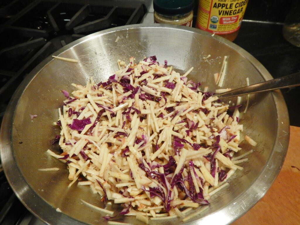 Rutabaga & Apple Salad