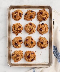 Oat Quinoa Carrot Cookies