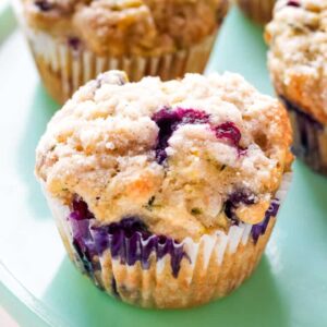 Blueberry Zucchini Muffins