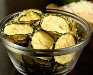 Parmesan Zucchini Chips