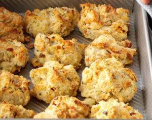 Zucchini and Cheese Drop Biscuits