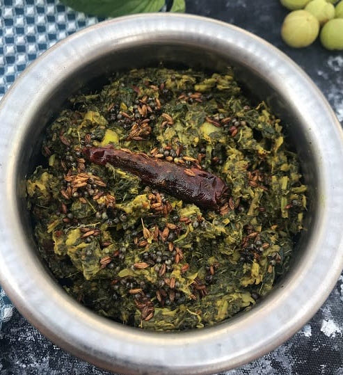 Amaranth Leaves Chutney Recipe