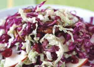 Napa Cabbage Salad with Apples