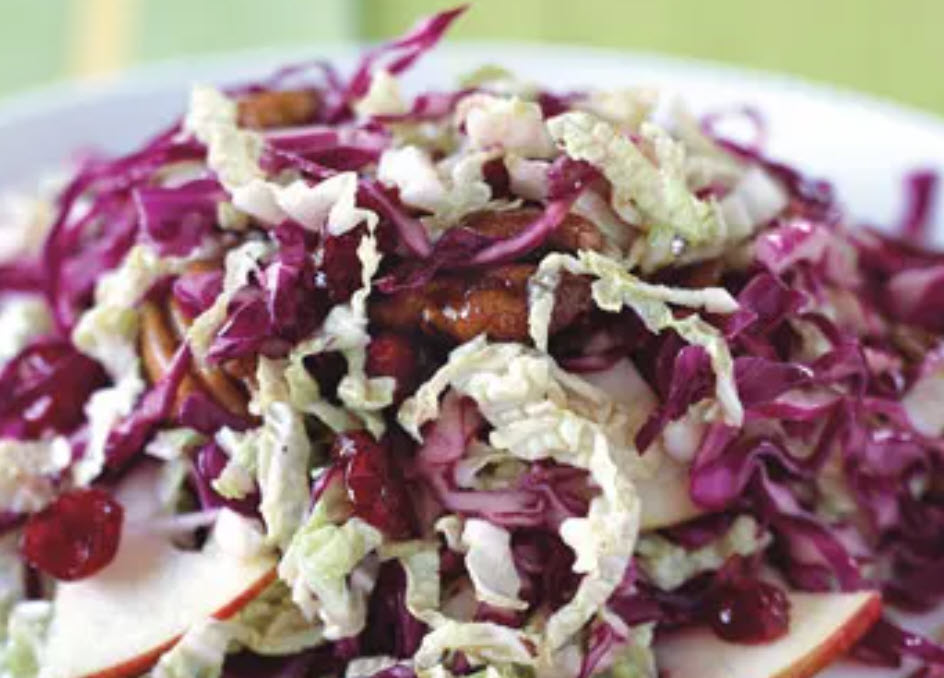Napa Cabbage Salad with Apples