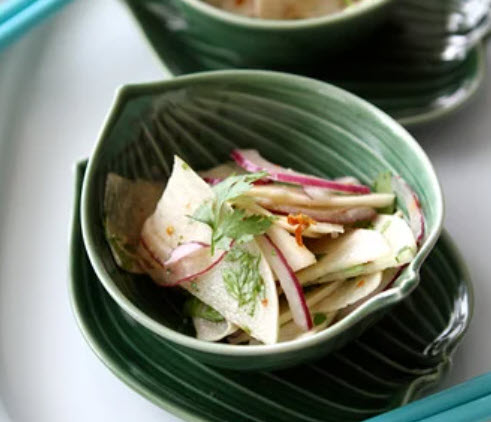 Thai Jicama & Red Onion Salad
